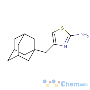 CAS No:28599-72-6 2-Thiazolamine,4-(tricyclo[3.3.1.13,7]dec-1-ylmethyl)-