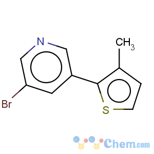 CAS No:286007-27-0 3-bromo-5-(3-methylthiophen-2-yl)pyridine