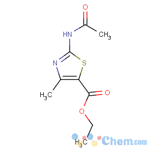 CAS No:2862-33-1 5-Thiazolecarboxylicacid, 2-(acetylamino)-4-methyl-, ethyl ester