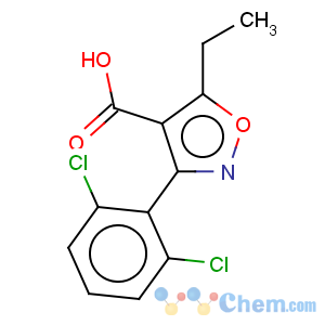 CAS No:286435-86-7 3-(2,6-Dichlorophenyl)-5-ethylisoxazole-4-carboxylic acid