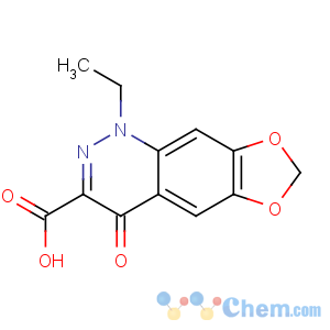 CAS No:28657-80-9 1-ethyl-4-oxo-[1,3]dioxolo[4,5-g]cinnoline-3-carboxylic acid