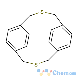 CAS No:28667-63-2 3,10-Dithiatricyclo[10.2.2.25,8]octadeca-5,7,12,14,15,17-hexaene