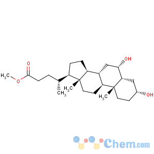 CAS No:2868-48-6 Cholan-24-oic acid,3,6-dihydroxy-, methyl ester, (3a,5b,6a)-