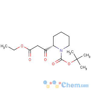CAS No:287107-84-0 (2s)-1-boc-beta-oxo-2-piperidinepropanoic acid ethyl ester