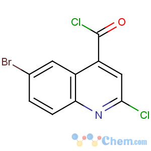 CAS No:287176-63-0 6-bromo-2-chloroquinoline-4-carbonyl chloride