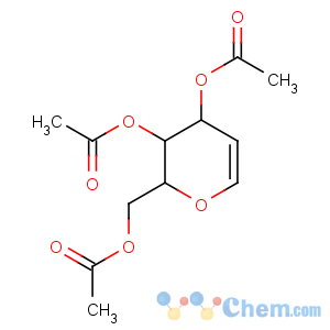 CAS No:2873-29-2 [(2R,3S,4R)-3,4-diacetyloxy-3,4-dihydro-2H-pyran-2-yl]methyl acetate