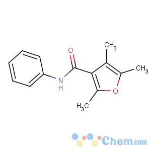 CAS No:28730-17-8 2,4,5-trimethyl-N-phenylfuran-3-carboxamide