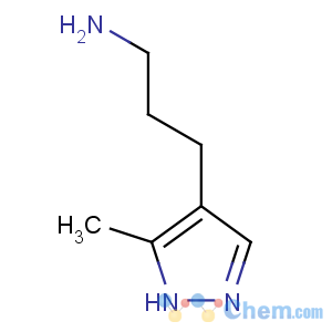 CAS No:28739-42-6 3-(5-methyl-1H-pyrazol-4-yl)propan-1-amine