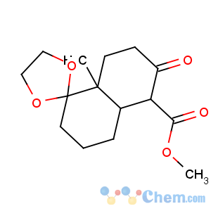 CAS No:287401-07-4 methyl<br />(1'R,4'aR,8'aR)-4'a-methyl-2'-oxospiro[1,3-dioxolane-2,5'-3,4,6,7,8,<br />8a-hexahydro-1H-naphthalene]-1'-carboxylate