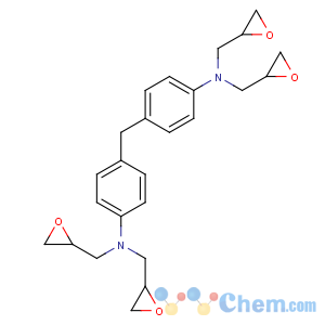 CAS No:28768-32-3 4-[[4-[bis(oxiran-2-ylmethyl)amino]phenyl]methyl]-N,<br />N-bis(oxiran-2-ylmethyl)aniline