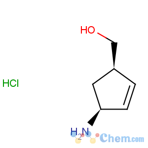 CAS No:287717-44-6 (1R,4S)-4-Aminocyclopentene-1-methanol hydrochloride
