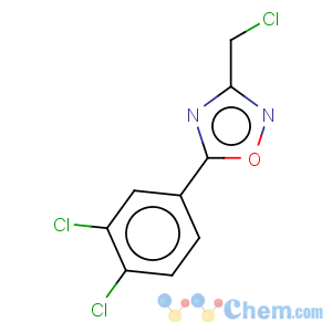 CAS No:287917-57-1 1,2,4-Oxadiazole,3-(chloromethyl)-5-(3,4-dichlorophenyl)-