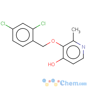 CAS No:287928-00-1 4-Pyridinol,3-[(2,4-dichlorophenyl)methoxy]-2-methyl-