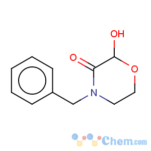 CAS No:287930-73-8 3-Morpholinone,2-hydroxy-4-(phenylmethyl)-