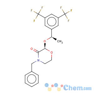 CAS No:287930-75-0 (2r)-4-benzyl-2-{(1r)-1-[3,5-bis(trifluoromethyl)phenyl]ethoxy}morpholin-3-one