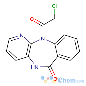 CAS No:28797-48-0 11-(2-chloroacetyl)-5H-pyrido[2,3-b][1,4]benzodiazepin-6-one