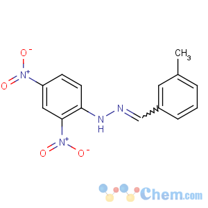 CAS No:2880-05-9 N-[(3-methylphenyl)methylideneamino]-2,4-dinitroaniline