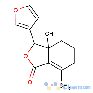 CAS No:28808-62-0 (3R,3aR)-3-(furan-3-yl)-3a,7-dimethyl-3,4,5,<br />6-tetrahydro-2-benzofuran-1-one