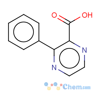 CAS No:2881-85-8 2-Pyrazinecarboxylicacid, 3-phenyl-