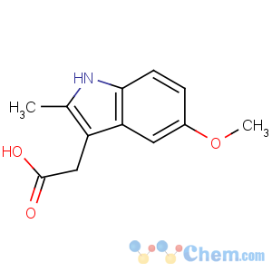 CAS No:2882-15-7 2-(5-methoxy-2-methyl-1H-indol-3-yl)acetic acid