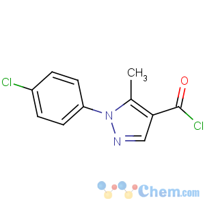 CAS No:288252-38-0 1-(4-chlorophenyl)-5-methylpyrazole-4-carbonyl chloride