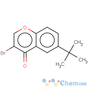 CAS No:288399-52-0 4H-1-Benzopyran-4-one,3-bromo-6-(1,1-dimethylethyl)-