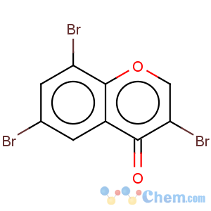 CAS No:288399-60-0 4H-1-Benzopyran-4-one,3,6,8-tribromo-