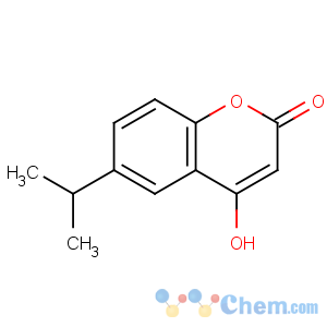 CAS No:288399-92-8 4-hydroxy-6-propan-2-ylchromen-2-one