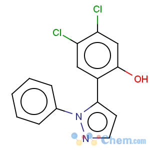 CAS No:288401-50-3 5-(4,5-Dichloro-2-hydroxyphenyl)-1-phenylpyrazole