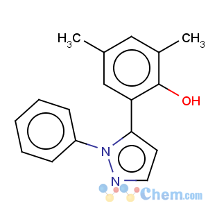 CAS No:288401-52-5 5-(3,5-Dimethyl-2-hydroxyphenyl)-1-phenylpyrazole