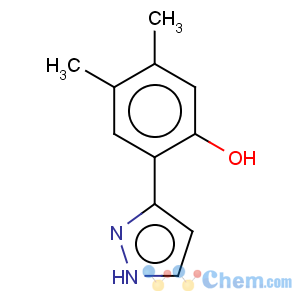 CAS No:288401-55-8 3-(4,5-Dimethyl-2-hydroxyphenyl)pyrazole