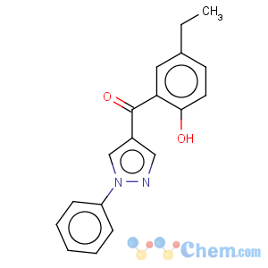 CAS No:288401-56-9 4-(5-Ethyl-2-hydroxybenzoyl)-1-phenylpyrazole