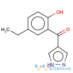 CAS No:288401-57-0 4-(5-Ethyl-2-hydroxybenzoyl)pyrazole