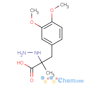 CAS No:28860-96-0 3-(3,4-dimethoxyphenyl)-2-hydrazinyl-2-methylpropanoic acid