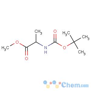 CAS No:28875-17-4 methyl (2S)-2-[(2-methylpropan-2-yl)oxycarbonylamino]propanoate