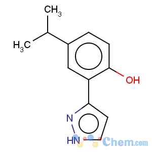 CAS No:288844-45-1 Phenol,4-(1-methylethyl)-2-(1H-pyrazol-3-yl)-