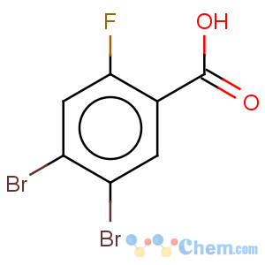 CAS No:289039-48-1 4,5-Dibromo-2-fluorobenzoic acid