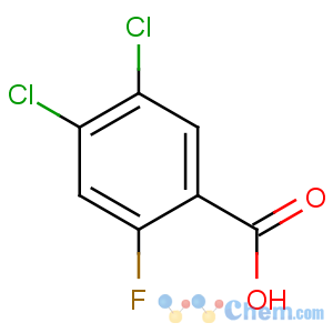 CAS No:289039-49-2 4,5-dichloro-2-fluorobenzoic acid