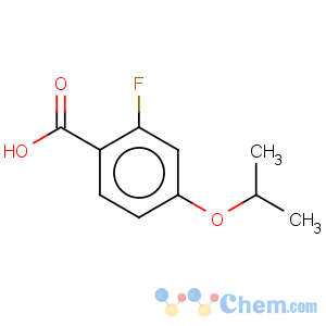 CAS No:289039-81-2 Benzoic acid,2-fluoro-4-(1-methylethoxy)-