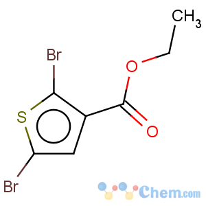 CAS No:289470-44-6 3-Thiophenecarboxylicacid, 2,5-dibromo-, ethyl ester