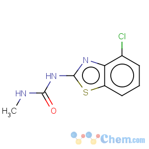 CAS No:28956-35-6 Urea,N-(4-chloro-2-benzothiazolyl)-N'-methyl-