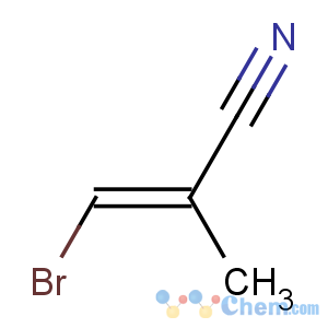 CAS No:28976-77-4 2-Propenenitrile,3-bromo-2-methyl-, (2E)-