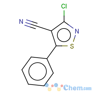 CAS No:28989-23-3 4-Isothiazolecarbonitrile,3-chloro-5-phenyl-