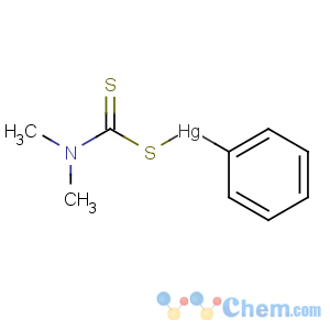 CAS No:2899-92-5 dimethylcarbamothioylsulfanyl(phenyl)mercury