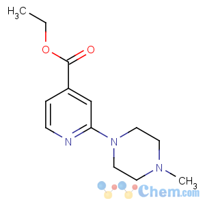 CAS No:290300-93-5 ethyl 2-(4-methylpiperazin-1-yl)pyridine-4-carboxylate