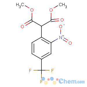 CAS No:290825-52-4 dimethyl 2-[2-nitro-4-(trifluoromethyl)phenyl]propanedioate