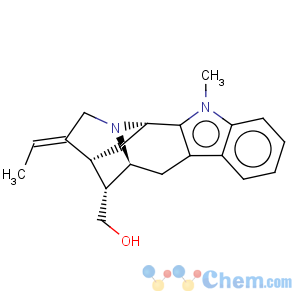 CAS No:2912-11-0 6,10-Methanoindolo[3,2-b]quinolizine-11-methanol,9-ethylidene-5,6,8,9,10,11,11a,12-octahydro-5-methyl-, (6S,7R,9E,10R,11R,11aS)-