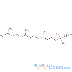 CAS No:29171-23-1 1-Hexadecyn-3-ol,3,7,11,15-tetramethyl-
