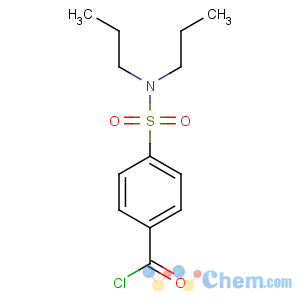 CAS No:29171-72-0 4-(dipropylsulfamoyl)benzoyl chloride