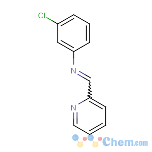 CAS No:29202-16-2 N-(3-chlorophenyl)-1-pyridin-2-ylmethanimine